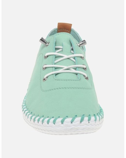 Lunar Green St Ives Casual Shoes