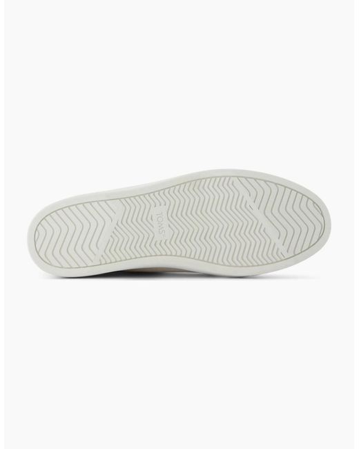 TOMS White Carlo 2.0 Canvas Trainers for men