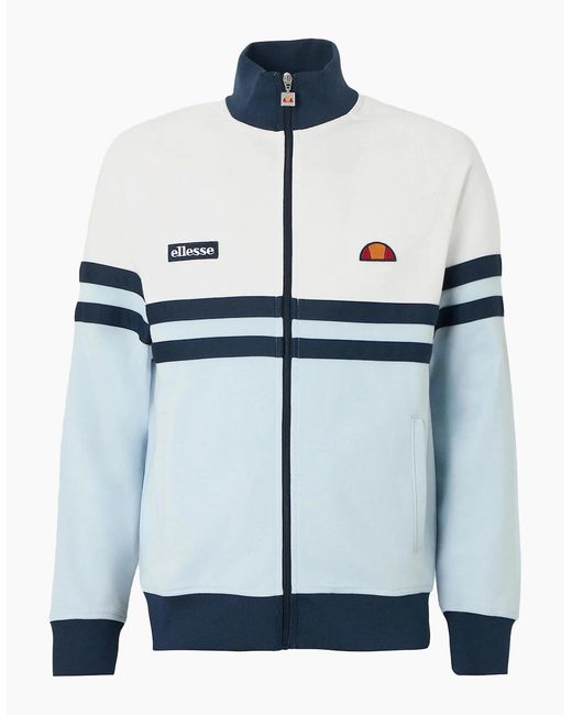 Ellesse Blue Rimini Track Top Jacket Off/Light for men