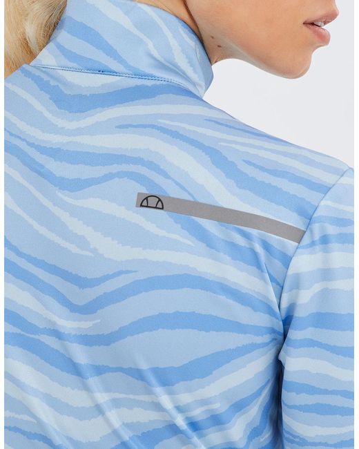 Ellesse Blue Jazmin 1/2 Zip Top