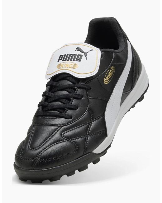 PUMA Black King Top Tt Astro Turf Football Boots for men