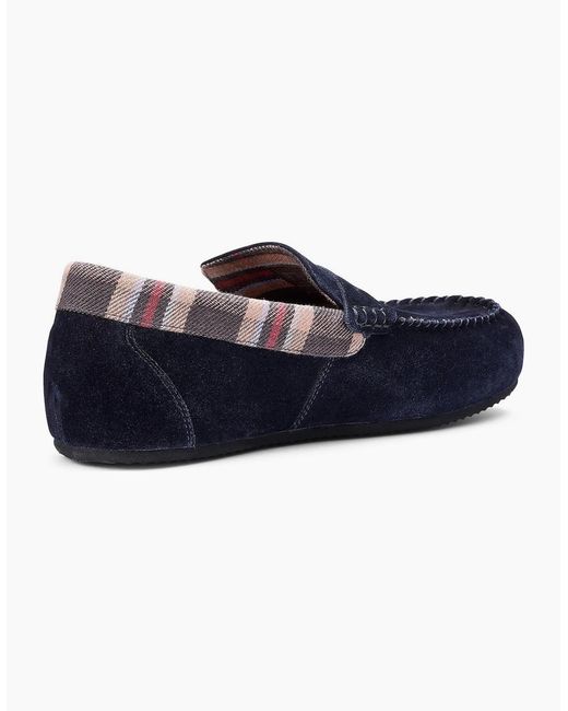 Hotter Blue Solace Slippers for men
