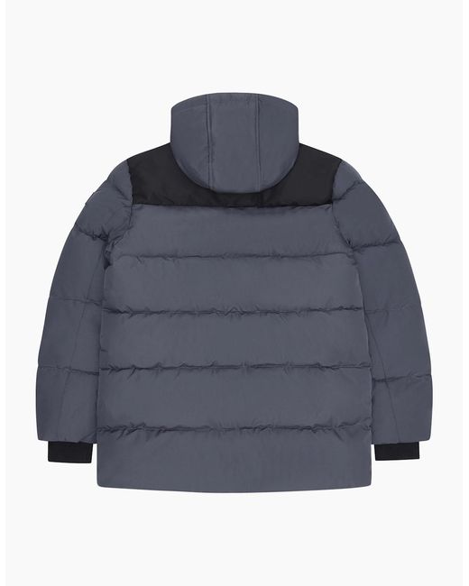 Reebok Blue Rb1497 Parka Puffer Jacket for men