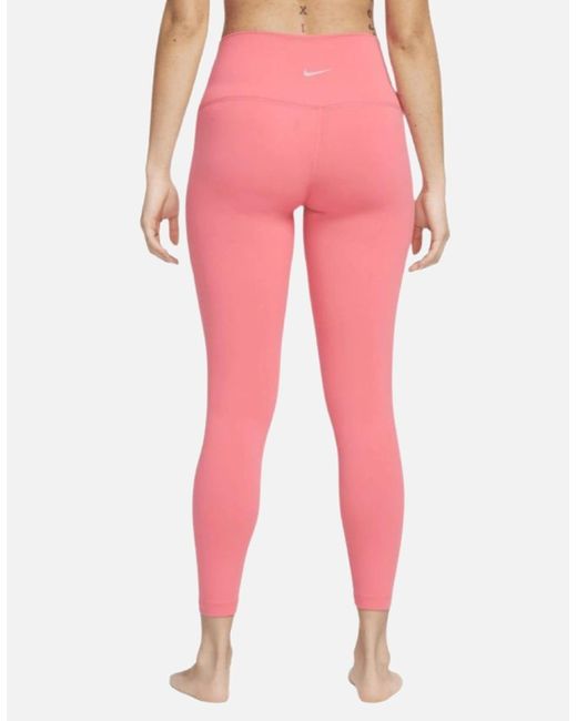 Nike Pink Plain Leggings