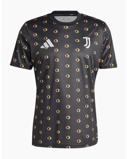 Adidas Black Juventus Pre Match Shirt 2024 2025 Adults for men