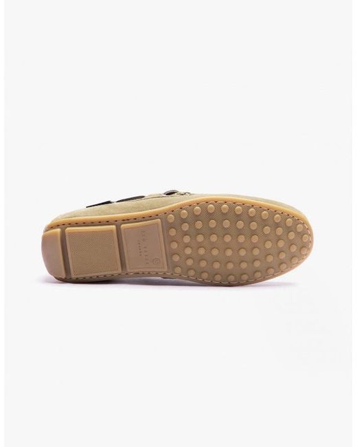 Ted Baker Natural Kenney Boat Shoes Dark for men