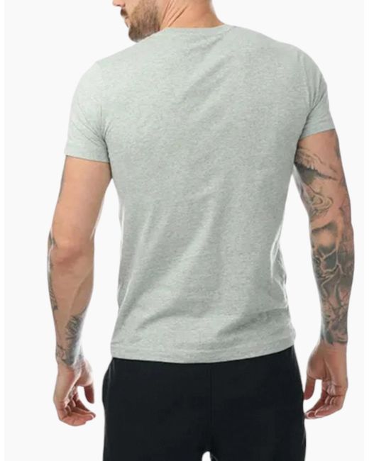 DIESEL Gray T Diego Cuty T Shirt Crew Neck Short Sleeve Maglietta Duel Logo Tee for men