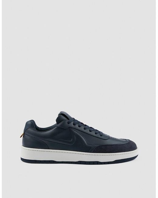 Paul & Shark Blue Club Riviera Leather Sneakers for men