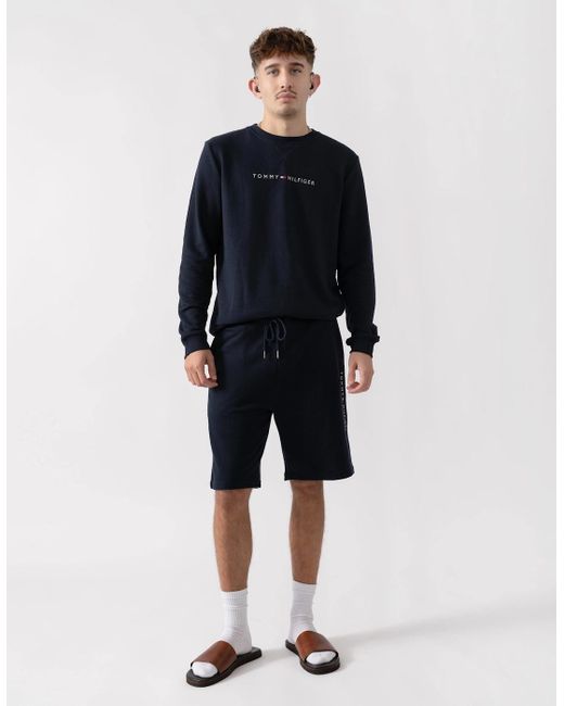 Tommy Hilfiger Black Track Shorts for men
