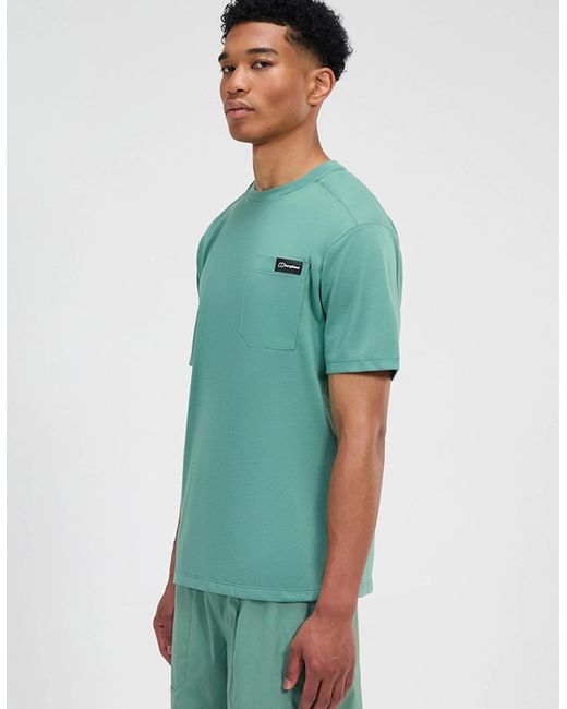 Berghaus Green Relaxed Tech Tee for men