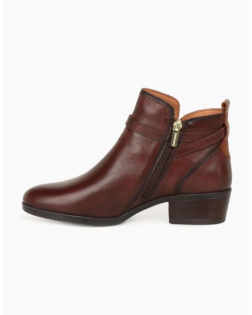Pikolinos Brown Dixie Ankle Boots