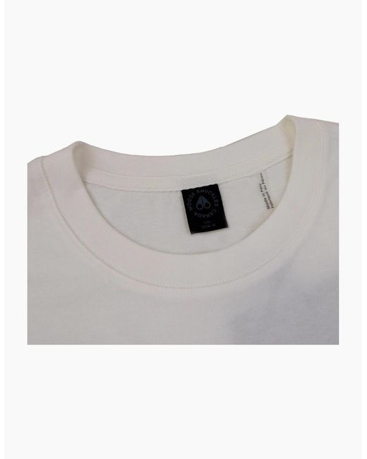 Moose Knuckles Gray Augustine Tee for men