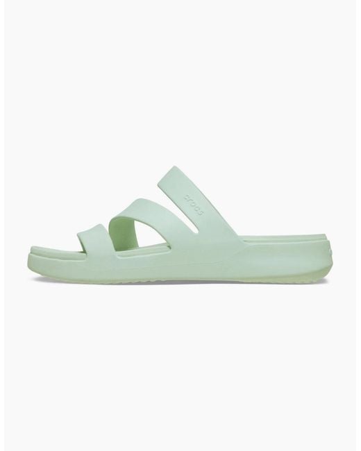 CROCSTM Green Getaway Strappy Mule Sandals