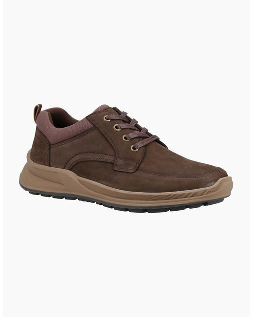 Hush Puppies Brown Adam Lace Up Shoes for men