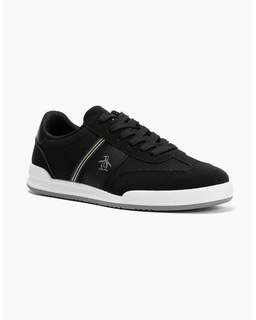 Original Penguin Blue Penguin Gaz Trainers for men