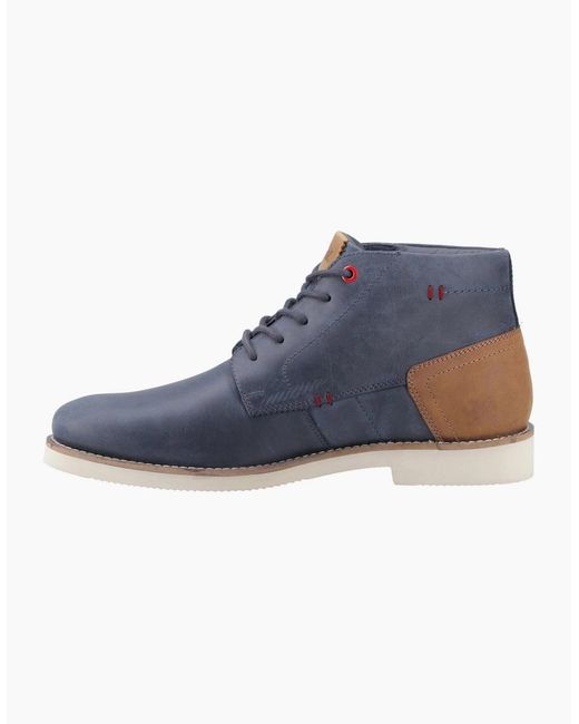 Pod Blue Aries Chukka Boots for men