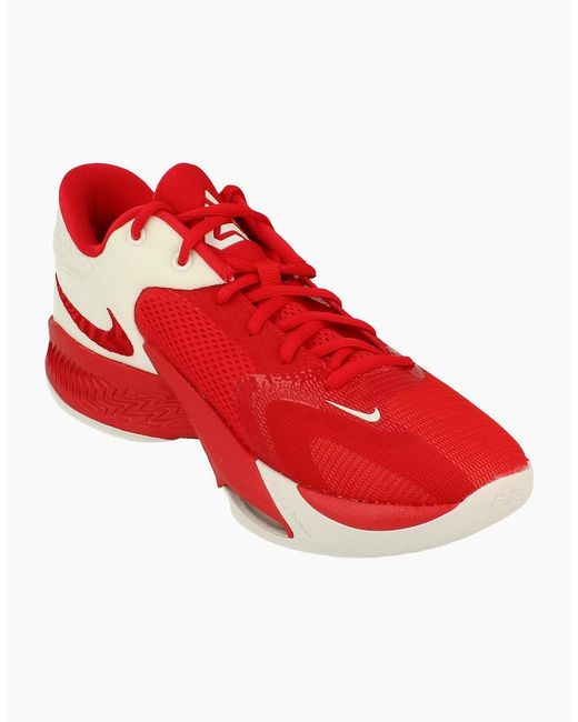 Nike Red Zoom Freak 4 Tb Promo Basketball Trainers Dx6652 602 for men