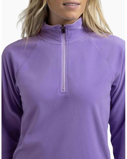 Trespass Purple Ladies Skylar Fleece Top