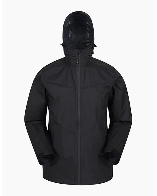 Mountain Warehouse Blue Rift Extreme 2.5 Layer Waterproof Jacket for men