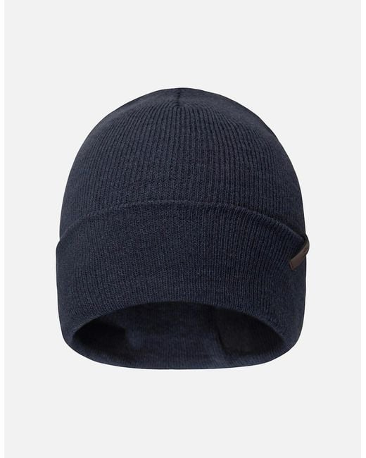 Mountain Warehouse Blue Compass Beanie for men
