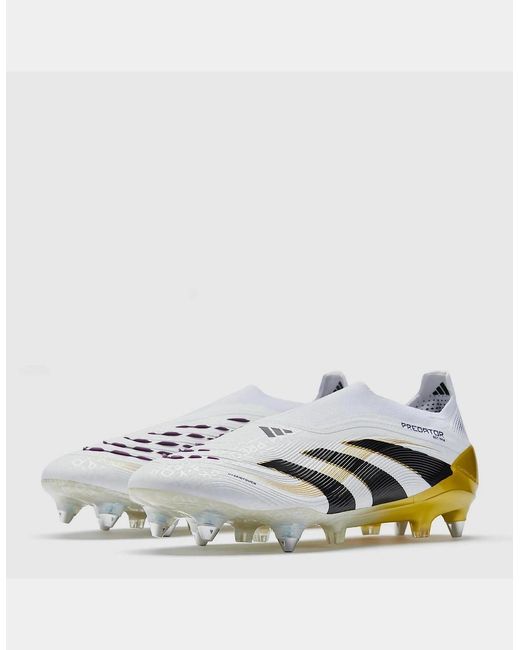 Adidas Predator White Predator Elite Firm Ground Boots for men