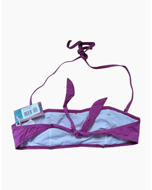 DIESEL Purple 00Ctwa Bikini Doly Reggisen Plain Top