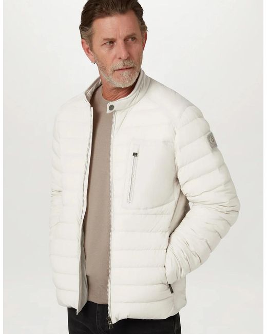 Belstaff White Chassis Jacket Cream for men