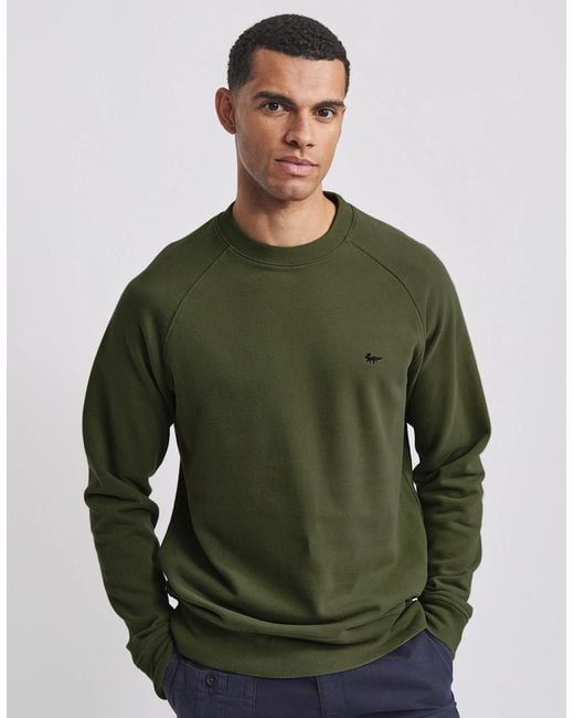 aubi Green Ash Crew Neck for men