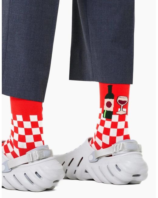 Happy Socks Red Wine & Dine Socks