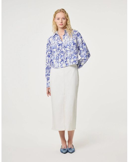 FABIENNE CHAPOT Blue Haidy Blouse