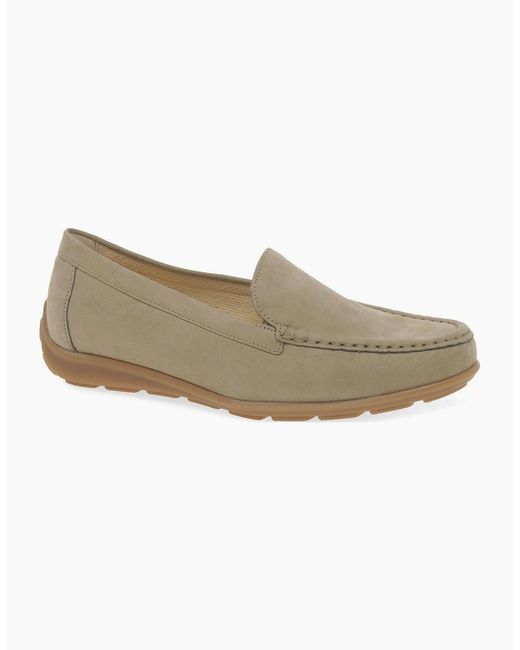 Gabor White Eldon Moccasins