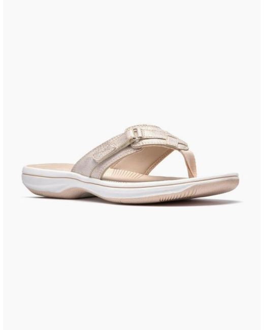 Clarks White Brinkley Sea