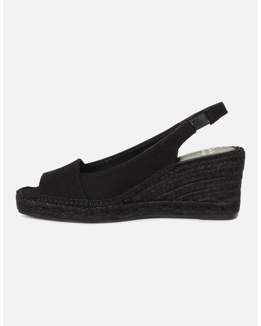 Toni Pons Black Fiore Espadrille Sandals