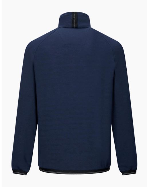 Regatta Blue Malton Full Zip Fleece Jacket for men