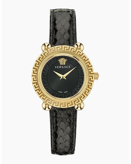 Versace Metallic Greca Twist Analogue Quartz Watch for men