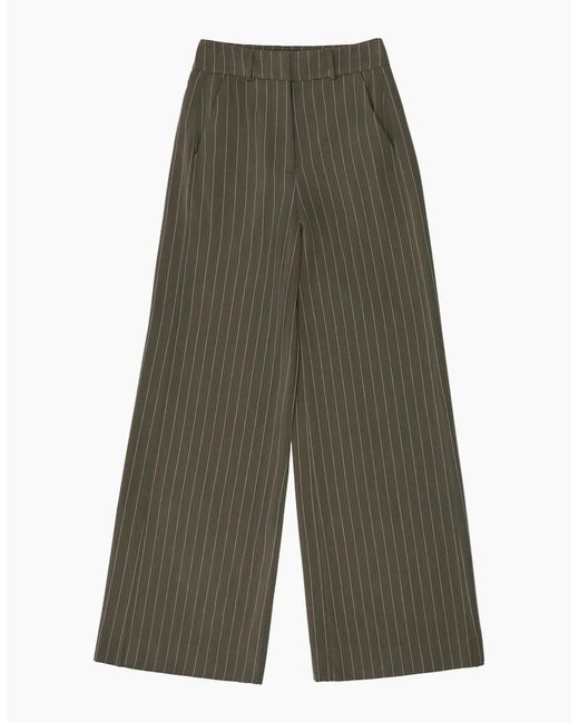 Ro&zo Green Pinstripe Tailored Trouser
