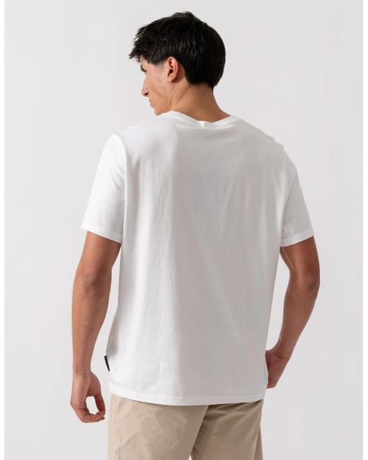 Moose Knuckles White Conway T-Shirt for men