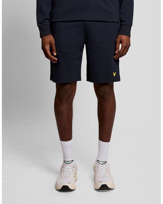 Lyle & Scott Blue Sports Lightweight Sweat Shorts for men