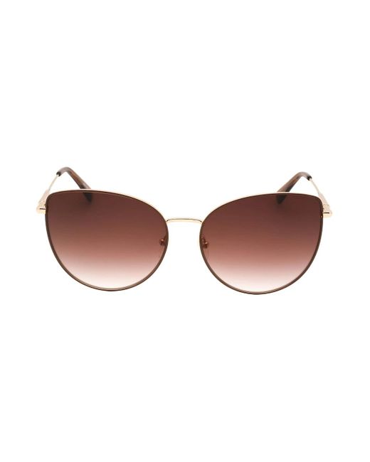 Longchamp Brown Gradient Lens Rose Gold Sunglasses LO117S 770 main image 1