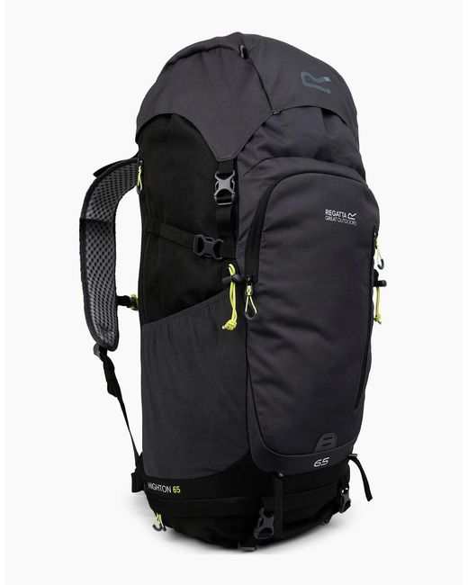 Regatta Black Highton V2 65L Hiking Backpack