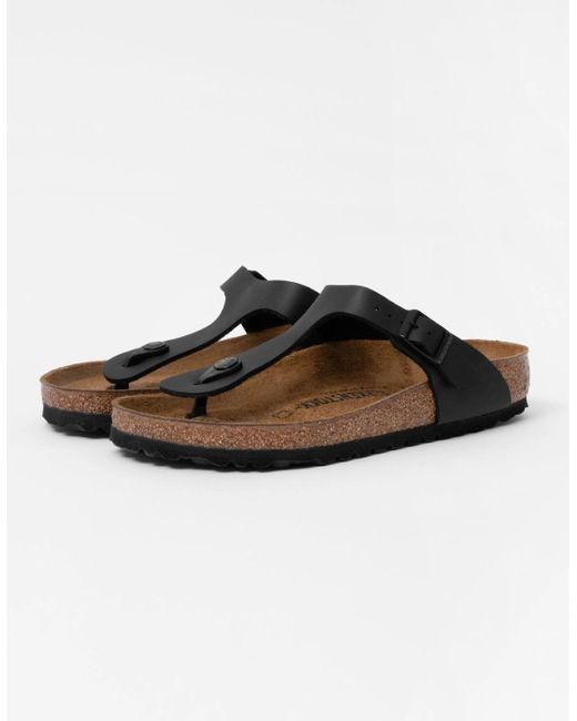 Birkenstock Gizeh Brown Birko-Flor Flip Flop