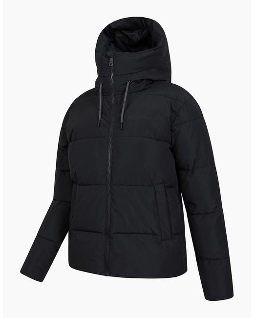 Mountain Warehouse Blue Ladies Toasty Short Padded Jacket