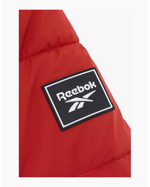 Reebok Red Rb1567 Stretch Puffer Jacket for men