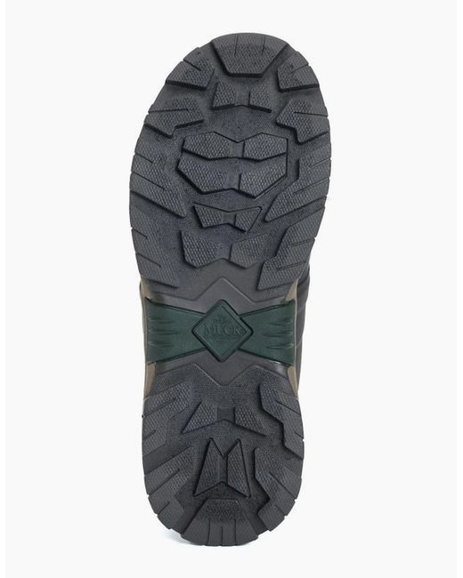 Muck Boot Black Apex Mid Zip Short Wellingtons for men