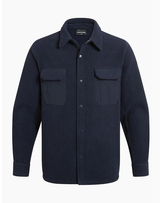 Craghoppers Blue Blencathra Overshirt for men