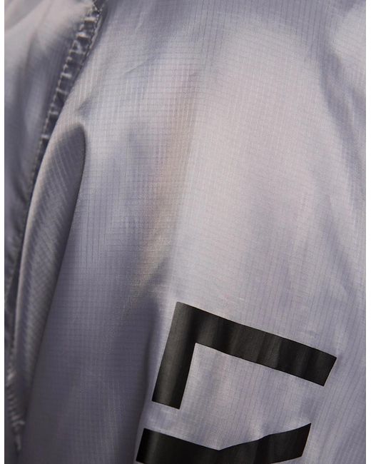 Lyle & Scott Gray Sports Lightweight Training Jacket for men