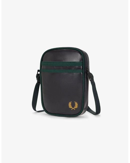 Fred Perry Black Classic Small Side Bag for men