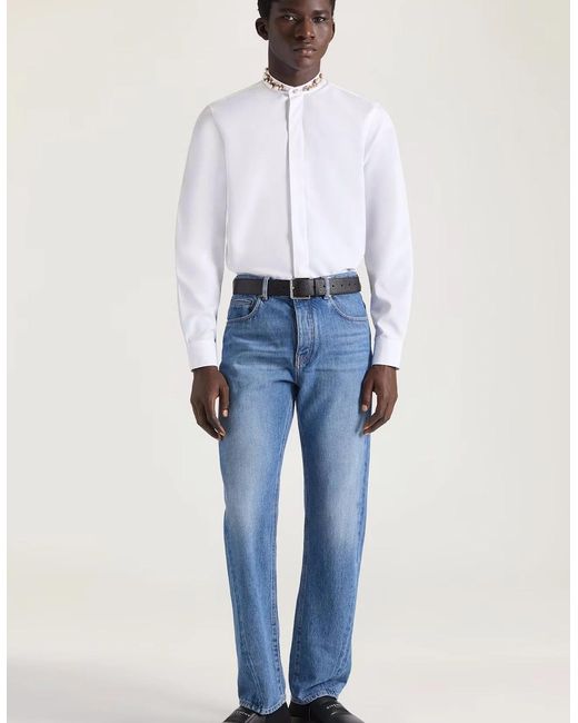 Givenchy Blue Vintage Wash Jeans for men