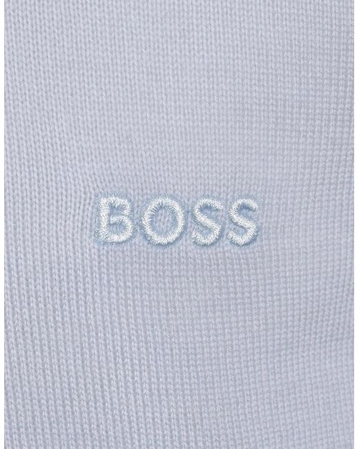 Boss Blue Boss Bono-L Long Sleeved Shirt Polo Open for men