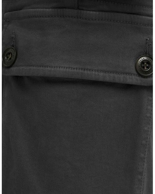 Replay Black Hyperflex Jaan Cargo Pant for men